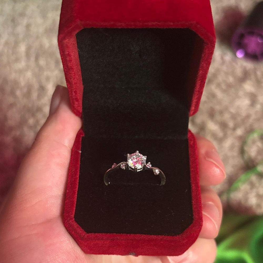 Moissanite Ring - Size 10